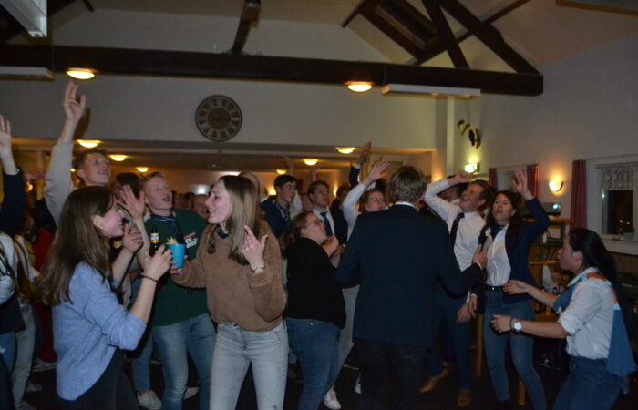 Foto van een feestje