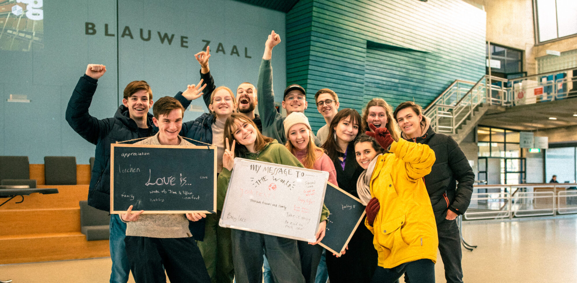 Groep mensen op de TU/e