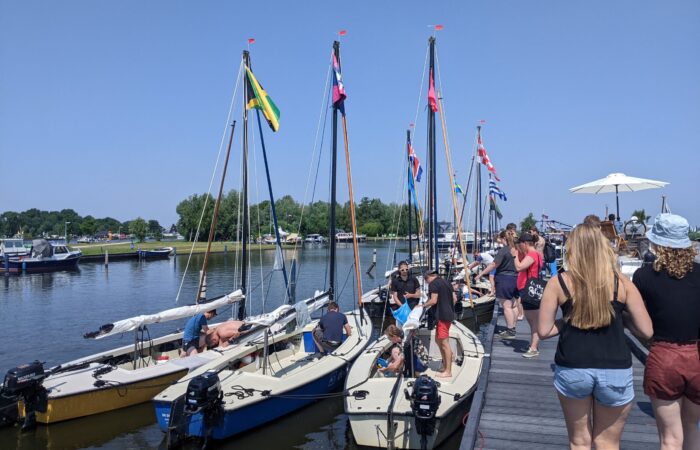 foto van een zeilweekend